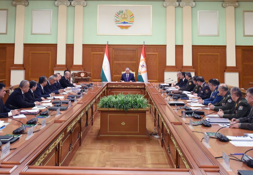 Ҷаласаи Шурои амнияти Тоҷикистон Ҷаласаи Шурои амнияти Тоҷикистон