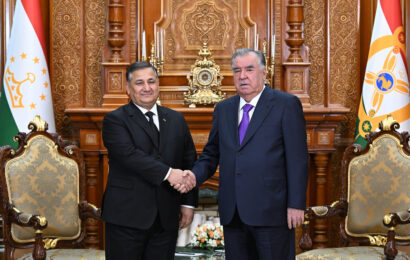Президент Таджикистана принял Зампреда Кабмина Туркменистана Президент Таджикистана принял Зампреда Кабмина Туркменистана