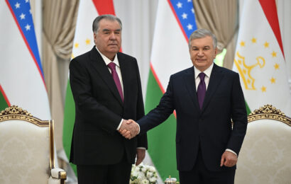 Высший уровень переговоров Таджикистан–Узбекистан Высший уровень переговоров Таджикистан–Узбекистан