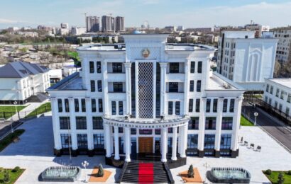 Новое здание посольства Таджикистана в Узбекистане Новое здание посольства Таджикистана в Узбекистане