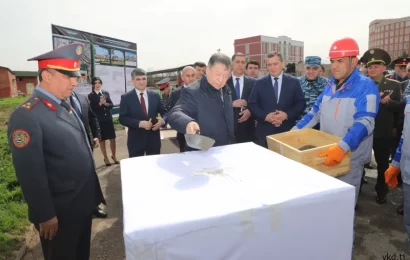 МВД Таджикистана строит лицей МВД Таджикистана строит лицей