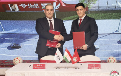 Федерация футбола Таджикистана подписала соглашение с банком «ICB» Федерация футбола Таджикистана подписала соглашение с банком «ICB»