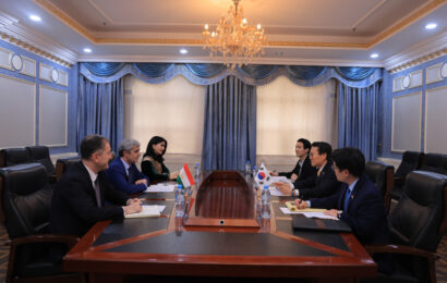 Встреча Идибека Каландара с послом Кореи Встреча Идибека Каландара с послом Кореи