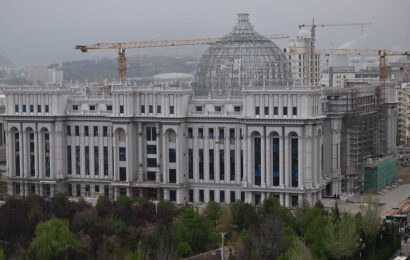 Ход строительства Национального театра Ход строительства Национального театра