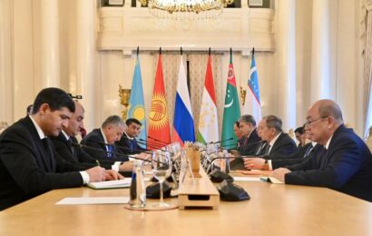 Встреча министров иностранных дел в формате «Центральная Азия – Россия» Встреча министров иностранных дел в формате «Центральная Азия – Россия»