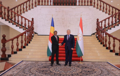 Мулоқоти вазирони корҳои хориҷии Тоҷикистон ва Сейшел Мулоқоти вазирони корҳои хориҷии Тоҷикистон ва Сейшел