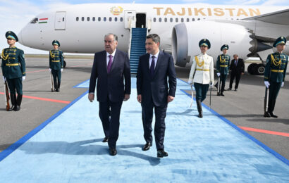 Президент Республики Таджикистан: Рабочий визит в Казахстан Президент Республики Таджикистан: Рабочий визит в Казахстан