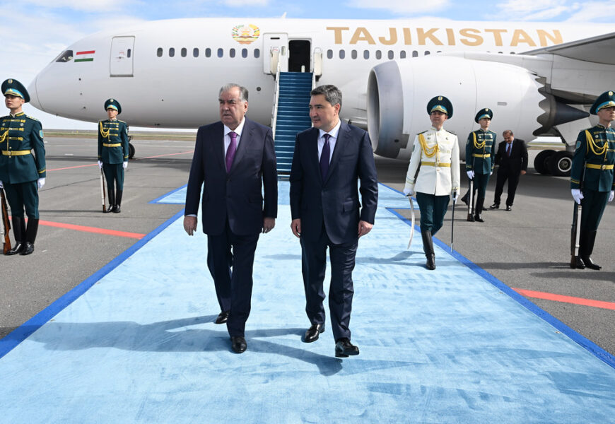 Президент Республики Таджикистан: Рабочий визит в Казахстан Президент Республики Таджикистан: Рабочий визит в Казахстан