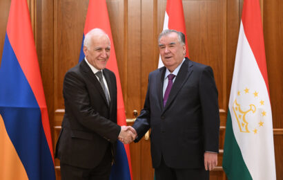 Встреча Президентов Таджикистана и Армении Встреча Президентов Таджикистана и Армении