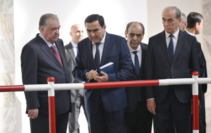 Президенти Ҷумҳурии Тоҷикистон: ифтитоҳи агрегати №7-и НБО-и «Норак» Президенти Ҷумҳурии Тоҷикистон: ифтитоҳи агрегати №7-и НБО-и «Норак»