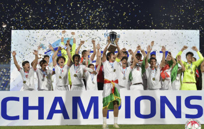 Мунтахаби наврасони Тоҷикистон (U-16) ғолиби чемпионати CAFA-2026 гардид Мунтахаби наврасони Тоҷикистон (U-16) ғолиби чемпионати CAFA-2026 гардид