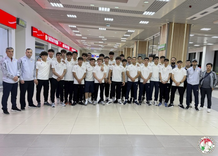 Ҷоми Осиё-2026. Мунтахаби наврасони Тоҷикистон озими Дубай шуд Ҷоми Осиё-2026. Мунтахаби наврасони Тоҷикистон озими Дубай шуд