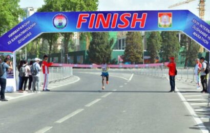 XVI полумарафон в Душанбе XVI полумарафон в Душанбе