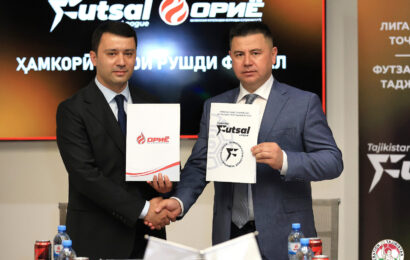 Сеть АЗС «ОРИЁ» стала генеральным спонсором Футзальной лиги Таджикистана Сеть АЗС «ОРИЁ» стала генеральным спонсором Футзальной лиги Таджикистана