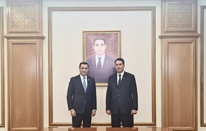 Встреча Посла РТ с Зампредседателя Кабмина Туркменистана Встреча Посла РТ с Зампредседателя Кабмина Туркменистана