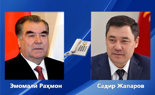 Телефонный разговор с Президентом Кыргызстана Телефонный разговор с Президентом Кыргызстана