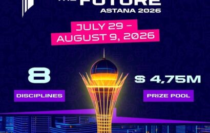 Игры будущего 2026 пройдут в Астане Игры будущего 2026 пройдут в Астане