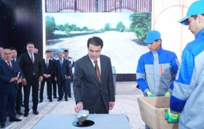 Рустам Эмомали дал старт строительству IT-Hub Dushanbe Рустам Эмомали дал старт строительству IT-Hub Dushanbe