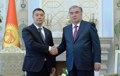 Паёми табрикии Президенти Тоҷикистон ба Садир Жапаров Паёми табрикии Президенти Тоҷикистон ба Садир Жапаров