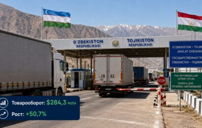 Гардиши савдо байни Тоҷикистон ва Ӯзбекистон беш аз 50 дарсад афзудааст Гардиши савдо байни Тоҷикистон ва Ӯзбекистон беш аз 50 дарсад афзудааст