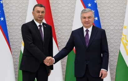 Мулоқоти Сарвазири Тоҷикистон бо Президенти Узбекистон Мулоқоти Сарвазири Тоҷикистон бо Президенти Узбекистон