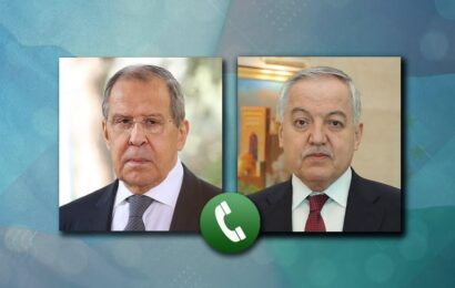 Телефонный разговор Министров иностранных дел России и Таджикистана Телефонный разговор Министров иностранных дел России и Таджикистана