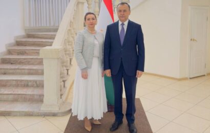 Посол Таджикистана в России встретился с Генсеком МОРЯ Посол Таджикистана в России встретился с Генсеком МОРЯ