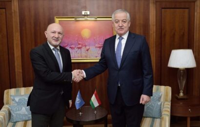 Встреча Министра иностранных дел РТ с Главой Регионального Центра ООН по превентивной дипломатии для ЦА Встреча Министра иностранных дел РТ с Главой Регионального Центра ООН по превентивной дипломатии для ЦА