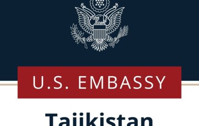 U.S. Embassy in Tajikistan: Тендер по преподаванию русского и таджикского языков U.S. Embassy in Tajikistan: Тендер по преподаванию русского и таджикского языков