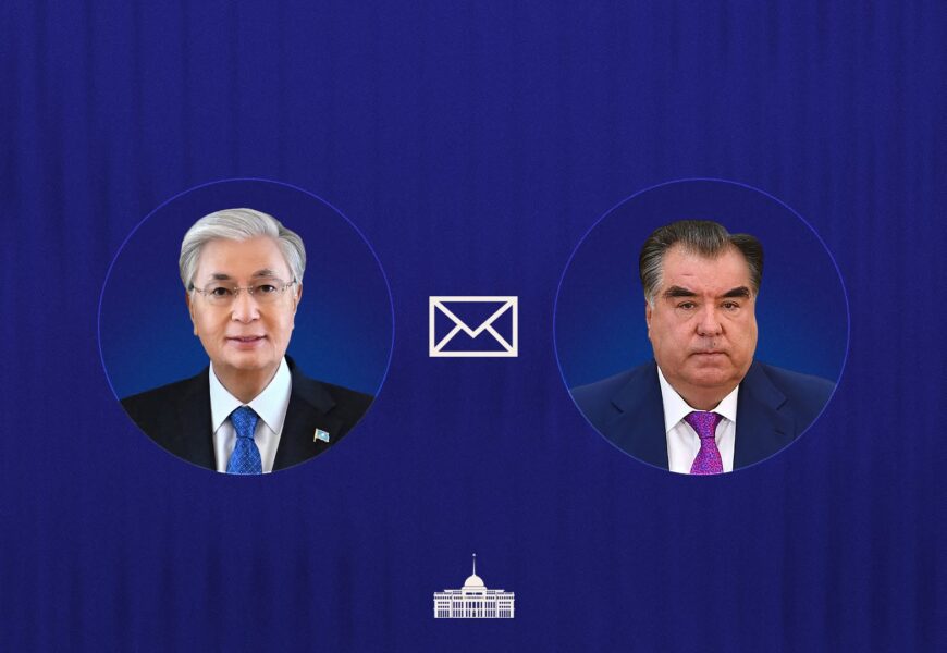 Глава Казахстана направил поздравительную телеграмму Президенту Таджикистана Глава Казахстана направил поздравительную телеграмму Президенту Таджикистана