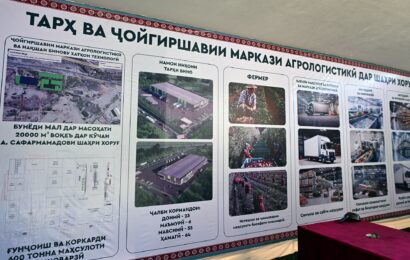 Муаррифии лоиҳаи сохтмони Маркази агрологистикӣ дар Хоруғ Муаррифии лоиҳаи сохтмони Маркази агрологистикӣ дар Хоруғ