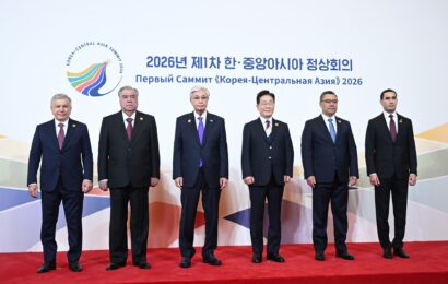 Эмомалӣ Раҳмон: ҳамкории Осиёи Марказӣ ва Корея ба марҳилаи нав ворид мешавад Эмомалӣ Раҳмон: ҳамкории Осиёи Марказӣ ва Корея ба марҳилаи нав ворид мешавад