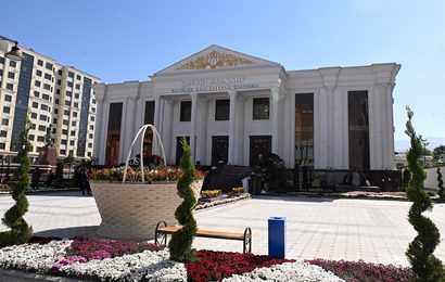 Открытие Дворца культуры имени Кароматулло Курбонова Открытие Дворца культуры имени Кароматулло Курбонова