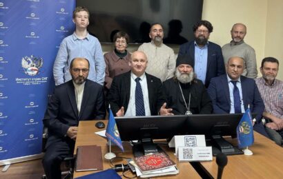 РПЦ: Епископ Душанбинский и Таджикистанский Питирим принял участие в заседании круглого стола в Институте стран СНГ РПЦ: Епископ Душанбинский и Таджикистанский Питирим принял участие в заседании круглого стола в Институте стран СНГ