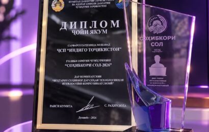 Tcell — обладатель первого места в республиканском конкурсе «Предприниматель года — 2026»! Tcell — обладатель первого места в республиканском конкурсе «Предприниматель года — 2026»!