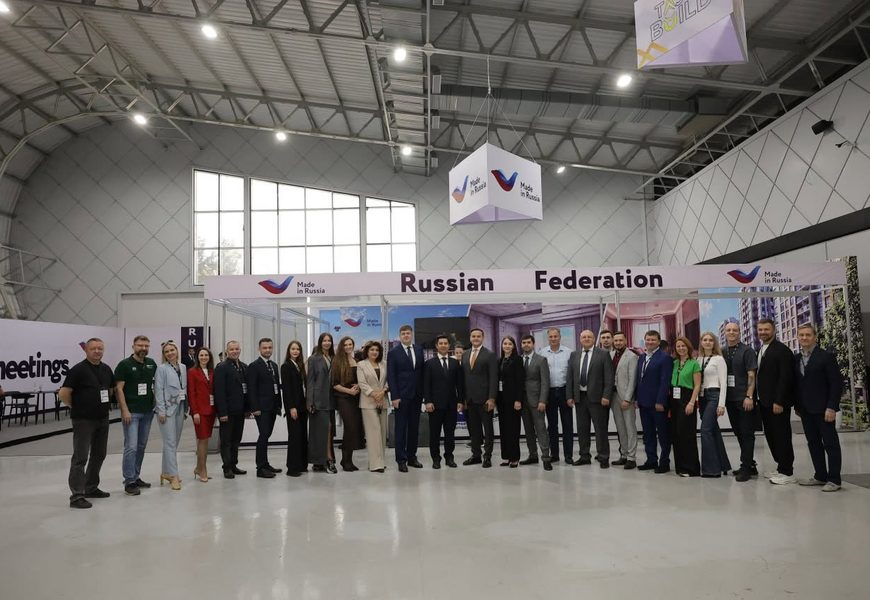 Российские компании представляют свою продукцию на выставке TajBuild 2026 в Душанбе Российские компании представляют свою продукцию на выставке TajBuild 2026 в Душанбе