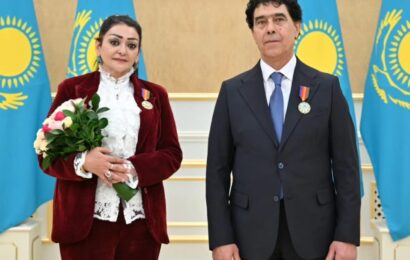 Деятели культуры Таджикистана удостоены государственных наград Казахстана Деятели культуры Таджикистана удостоены государственных наград Казахстана