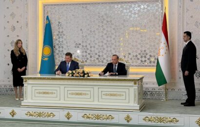 20-е заседание Межправительственной комиссии Таджикистана и Казахстана по экономическому сотрудничеству 20-е заседание Межправительственной комиссии Таджикистана и Казахстана по экономическому сотрудничеству