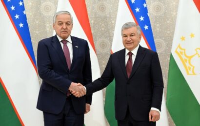 Встреча Министра иностранных дел Республики Таджикистан с Президентом Узбекистана Встреча Министра иностранных дел Республики Таджикистан с Президентом Узбекистана